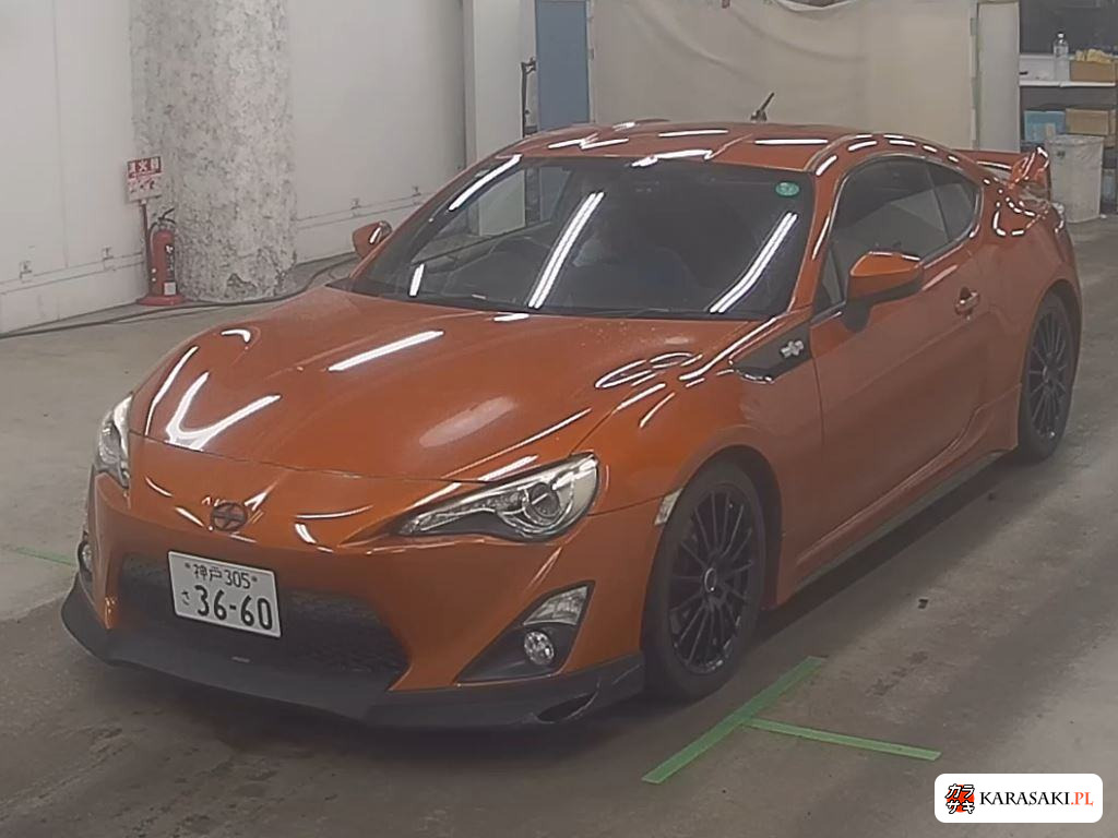 Toyota 86 2012 z aukcji japońskiej