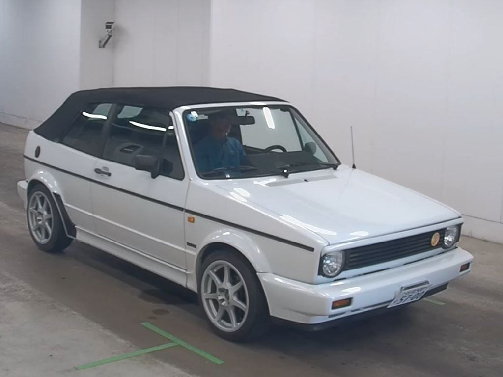 Volkswagen Golf Cabrio 1992 z aukcji japońskiej