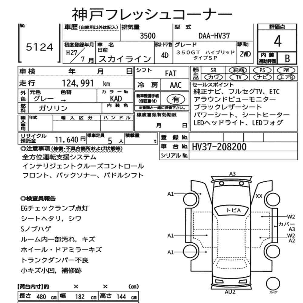 Arkusz aukcyjny — 2021 Nissan C-HR G Mode Nero Safety Plusⅱ