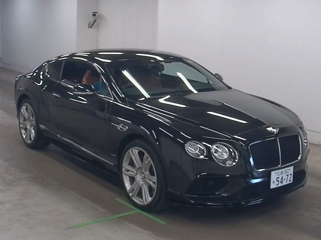 Bentley Continental 2017 z aukcji japońskiej