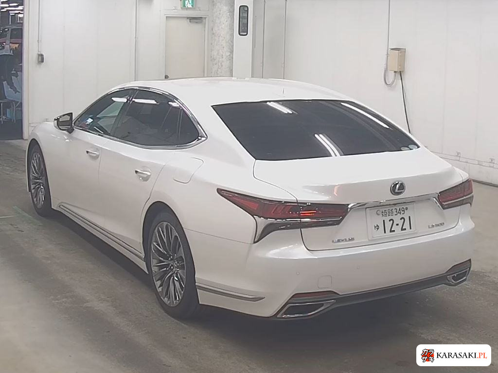 Lexus LS 2018 z aukcji japońskiej