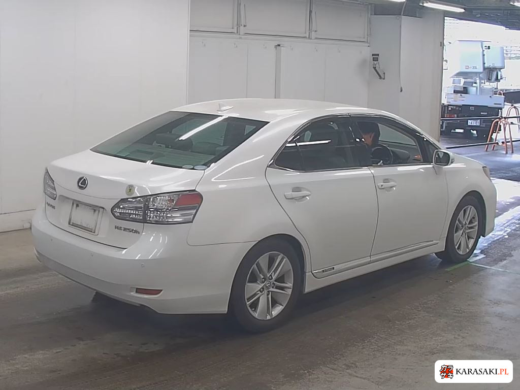 Lexus HS 2009 z aukcji japońskiej