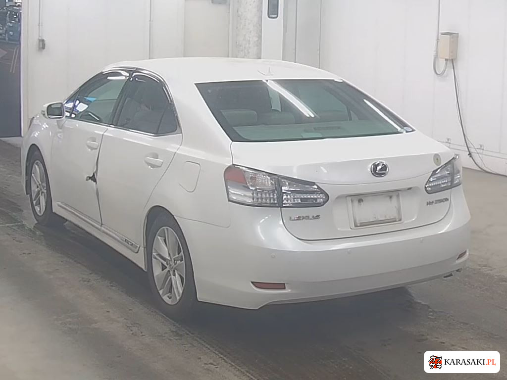 Lexus HS 2009 z aukcji japońskiej