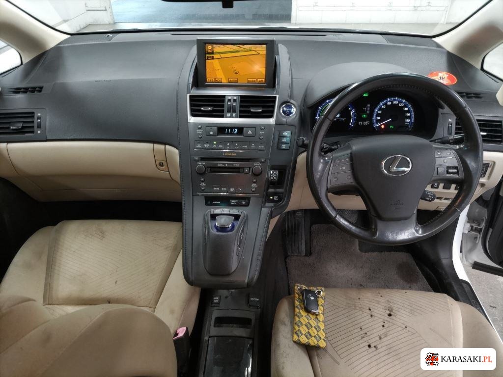 Lexus HS 2009 z aukcji japońskiej