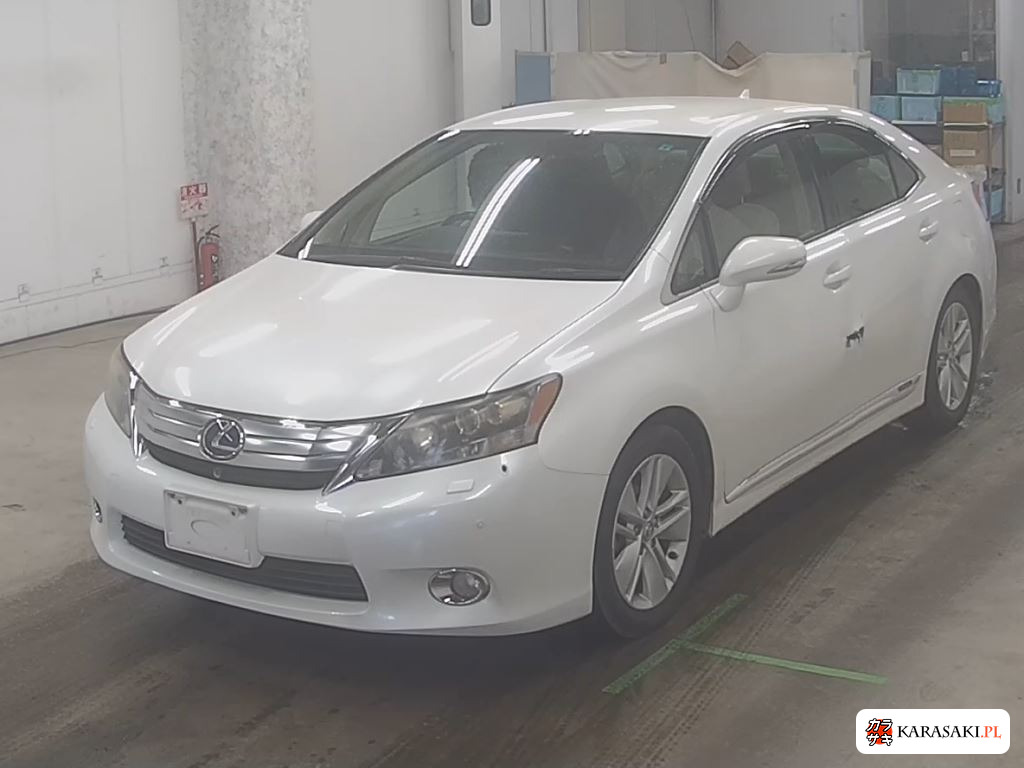 Lexus HS 2009 z aukcji japońskiej