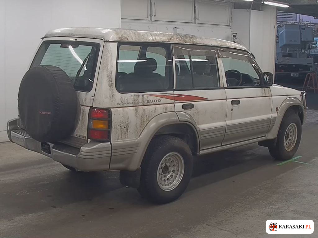 Mitsubishi Pajero 1996 z aukcji japońskiej