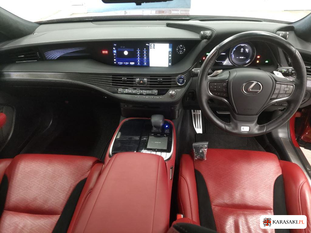 Lexus LS 2018 z aukcji japońskiej