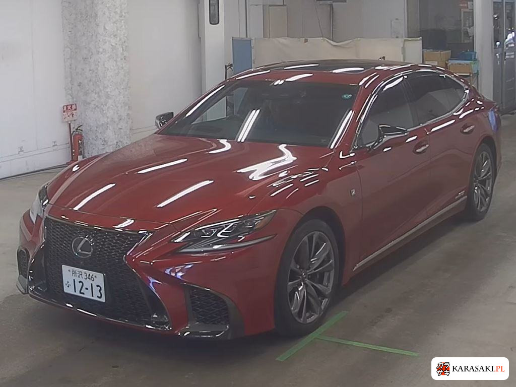 Lexus LS 2018 z aukcji japońskiej