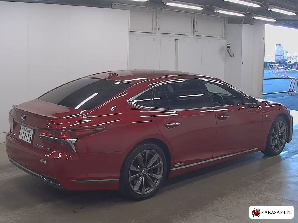 Lexus LS 2018 z aukcji japońskiej