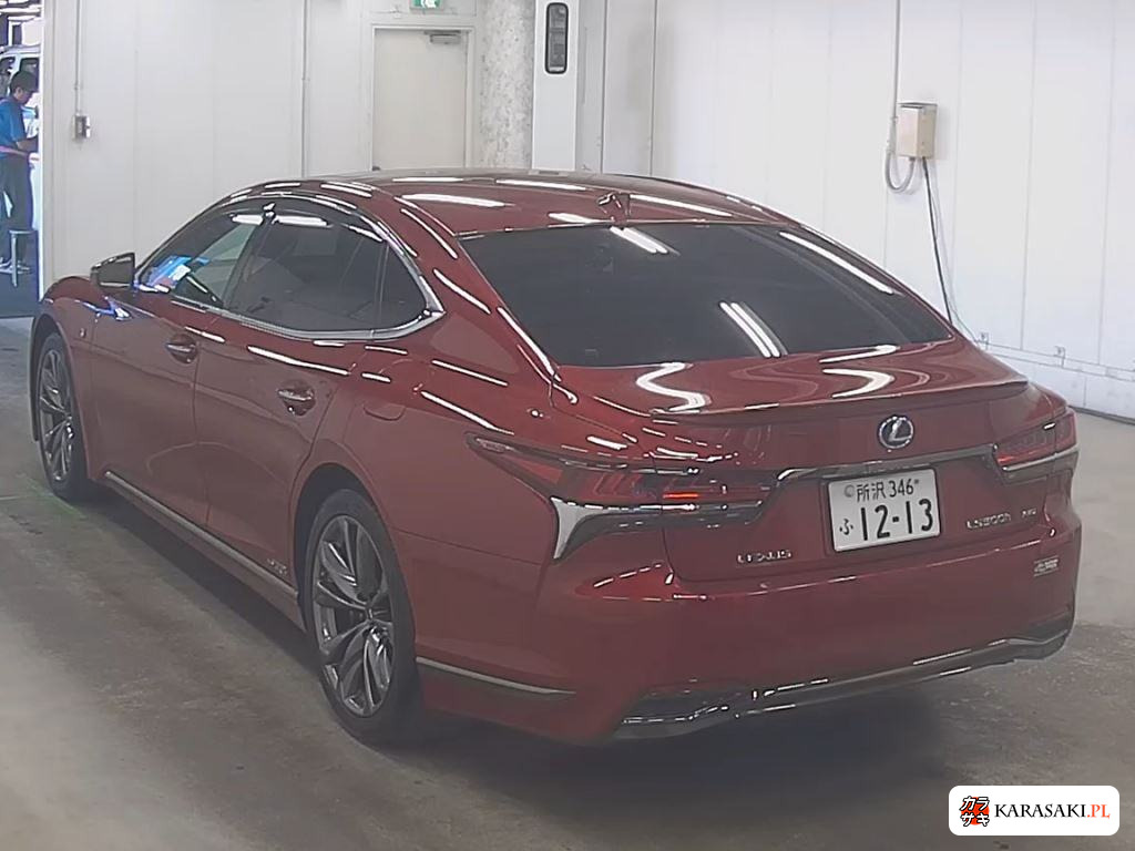 Lexus LS 2018 z aukcji japońskiej