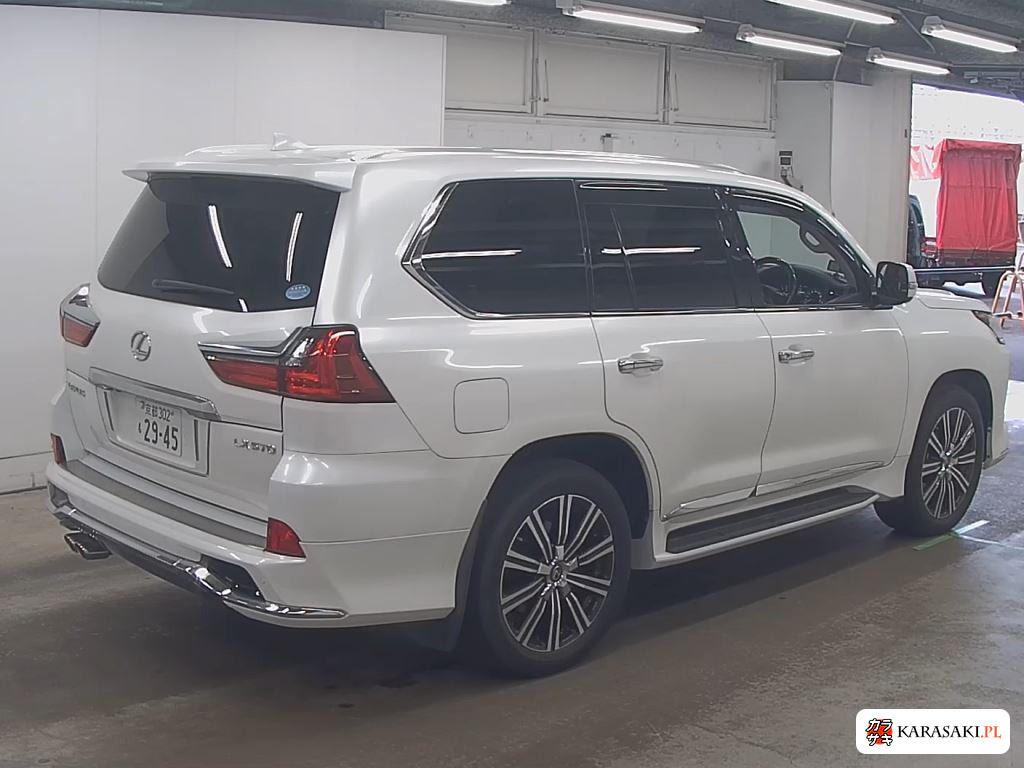 Lexus LX 2019 z aukcji japońskiej