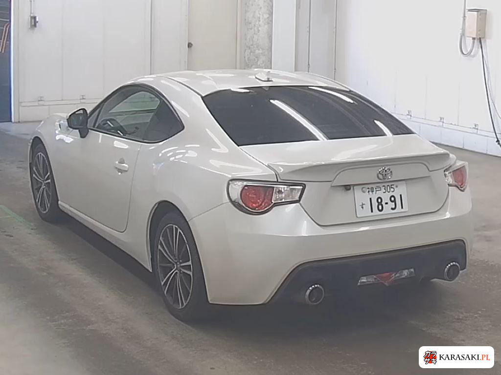 Toyota 86 2012 z aukcji japońskiej