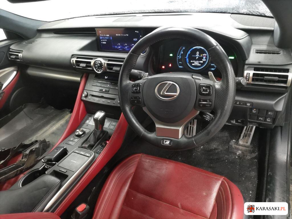Lexus RC 2018 z aukcji japońskiej