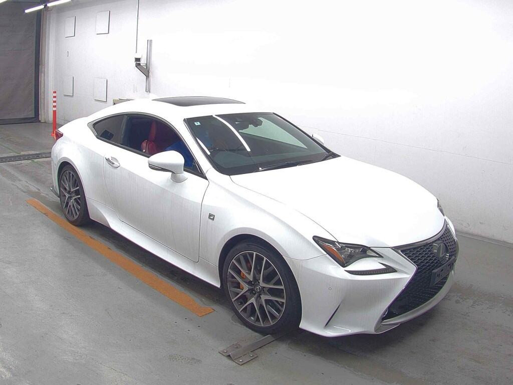 Lexus RC 2015 z aukcji japońskiej