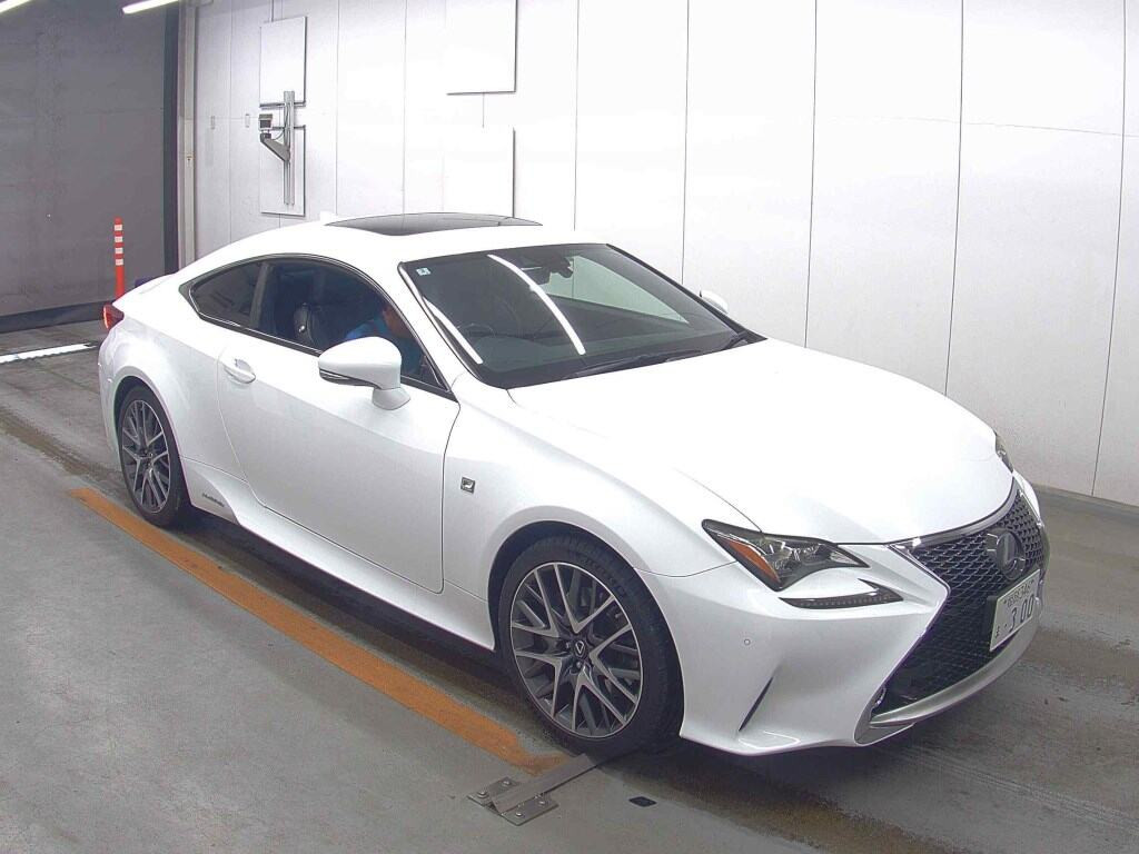 Lexus RC 2016 z aukcji japońskiej