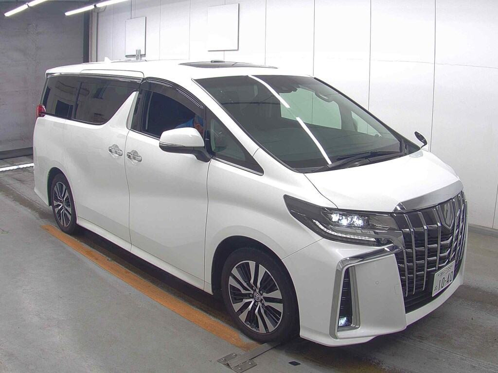 Toyota Alphard 2021 z aukcji japońskiej