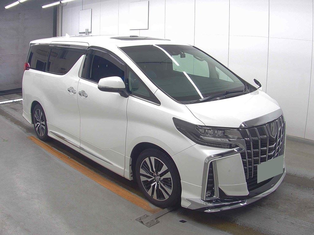 Toyota Alphard 2021 z aukcji japońskiej