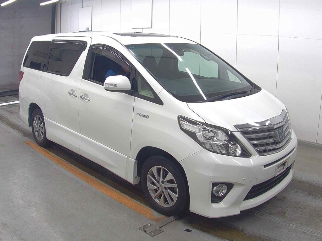 Toyota Alphard Hybrid 2014 z aukcji japońskiej