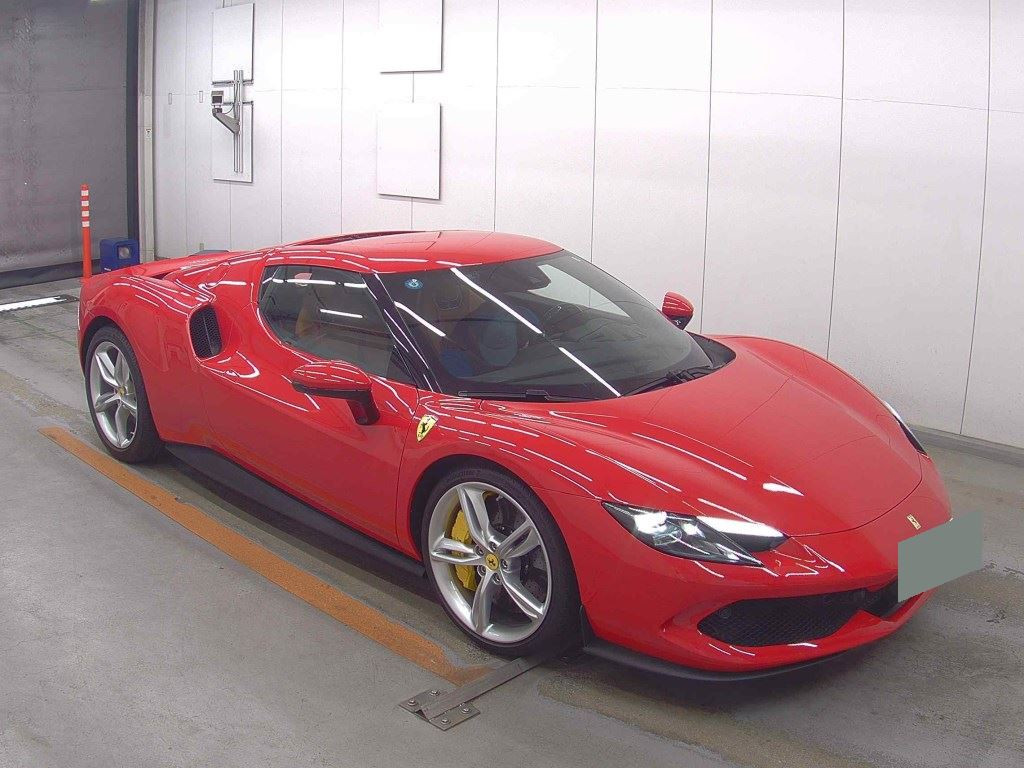 Ferrari 296GTB 2025 from a Japanese auction