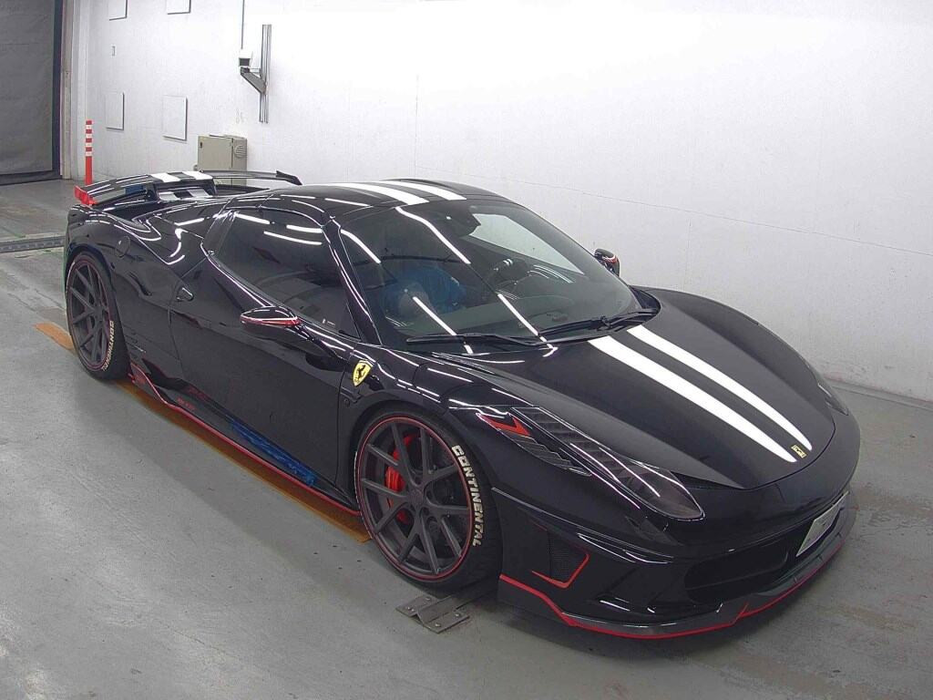 Ferrari 458 Spider 2012 z aukcji japońskiej