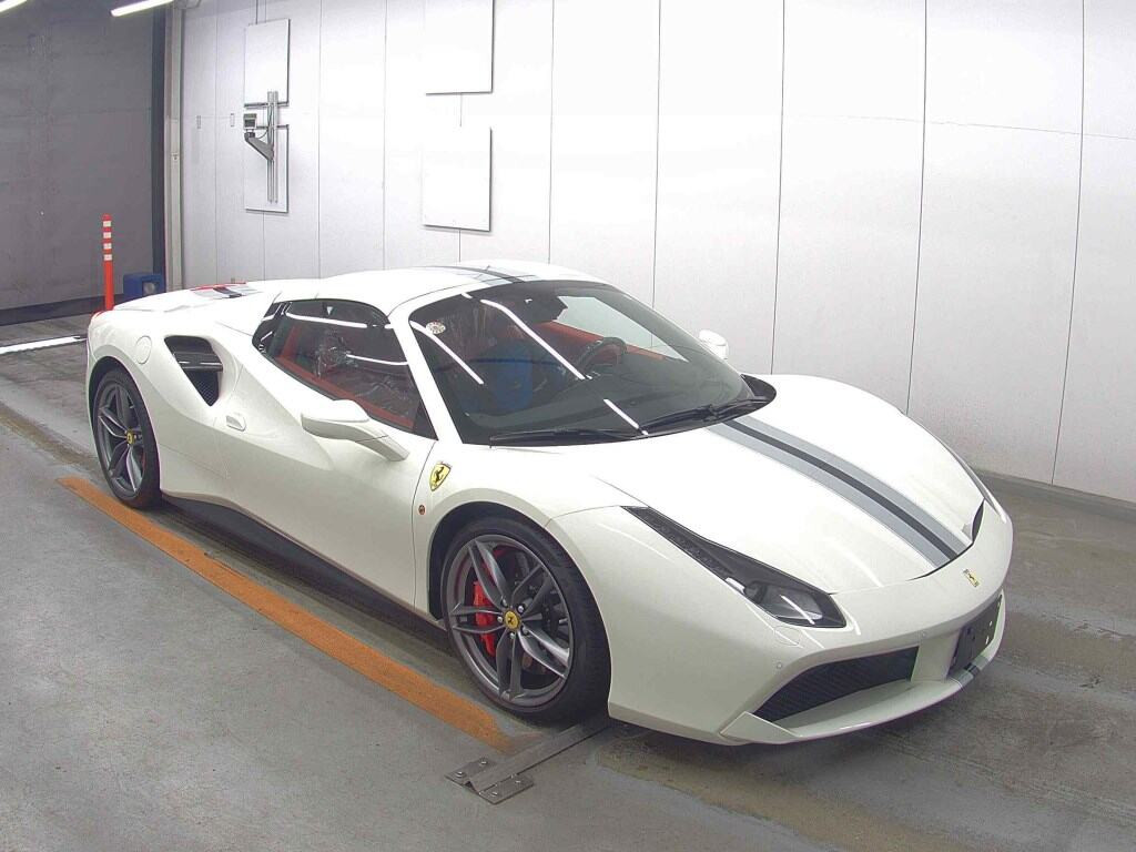 Ferrari 488 Spider 2017 z aukcji japońskiej