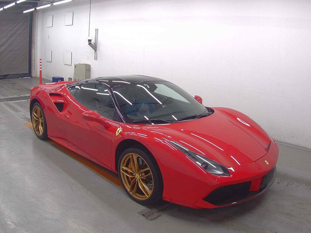 Ferrari 488 GTB 2017 z aukcji japońskiej