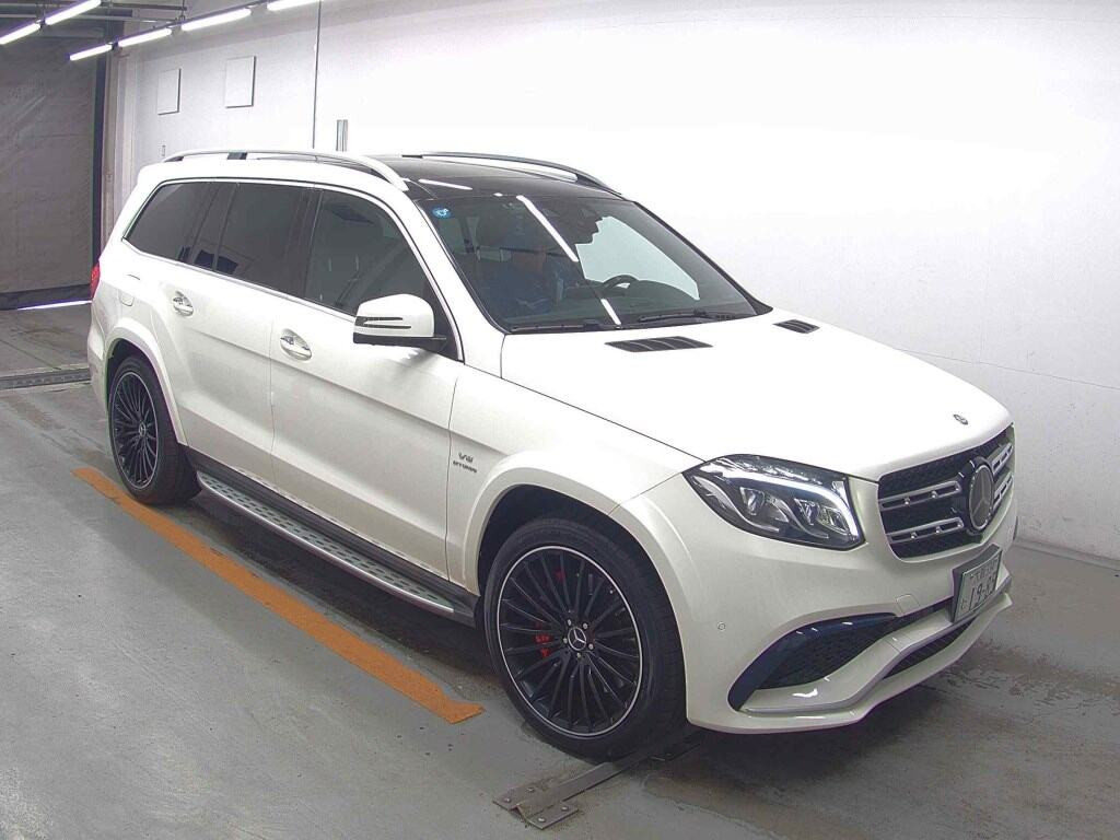 Mercedes-AMG GLS 2017 z aukcji japońskiej