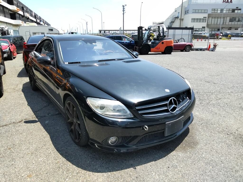 Mercedes-Benz CL 2007 z aukcji japońskiej