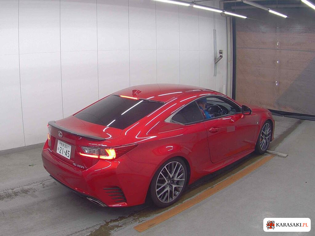 Lexus RC 2017 z aukcji japońskiej