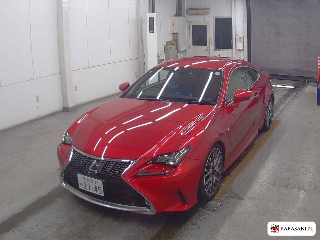 Lexus RC 2017 z aukcji japońskiej