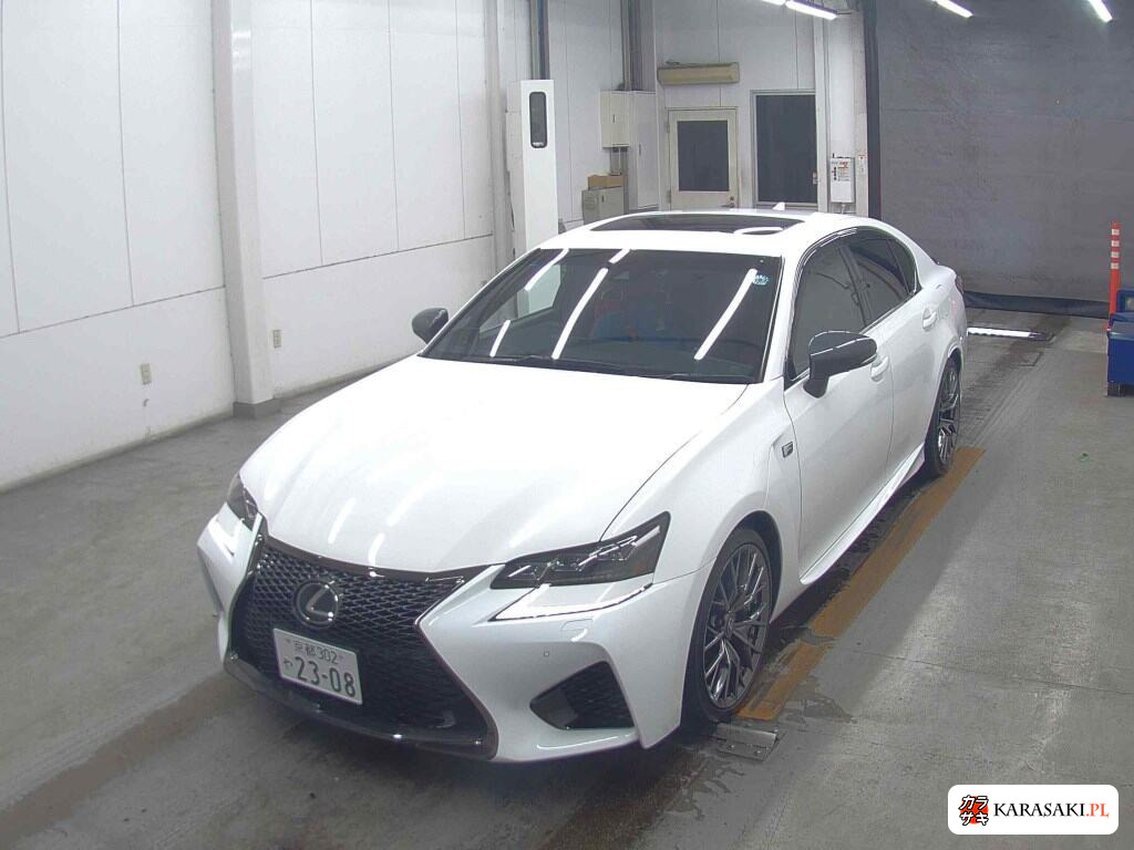 Lexus GS F 2019 z aukcji japońskiej