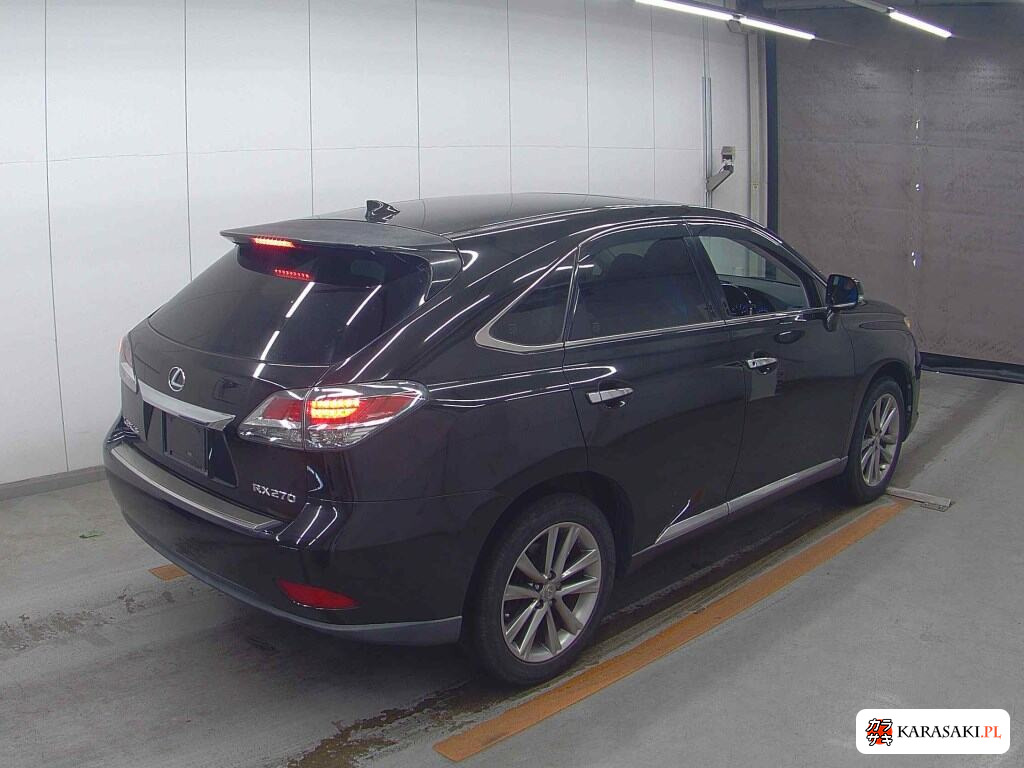 Lexus RX 2013 z aukcji japońskiej