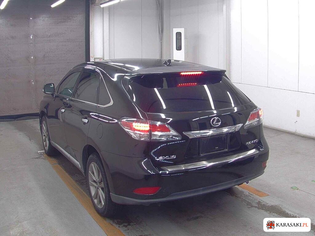Lexus RX 2013 z aukcji japońskiej