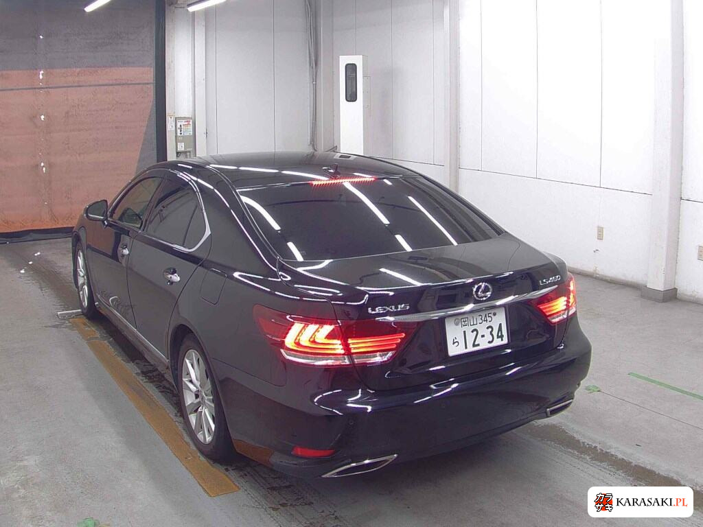 Lexus LS 2013 z aukcji japońskiej