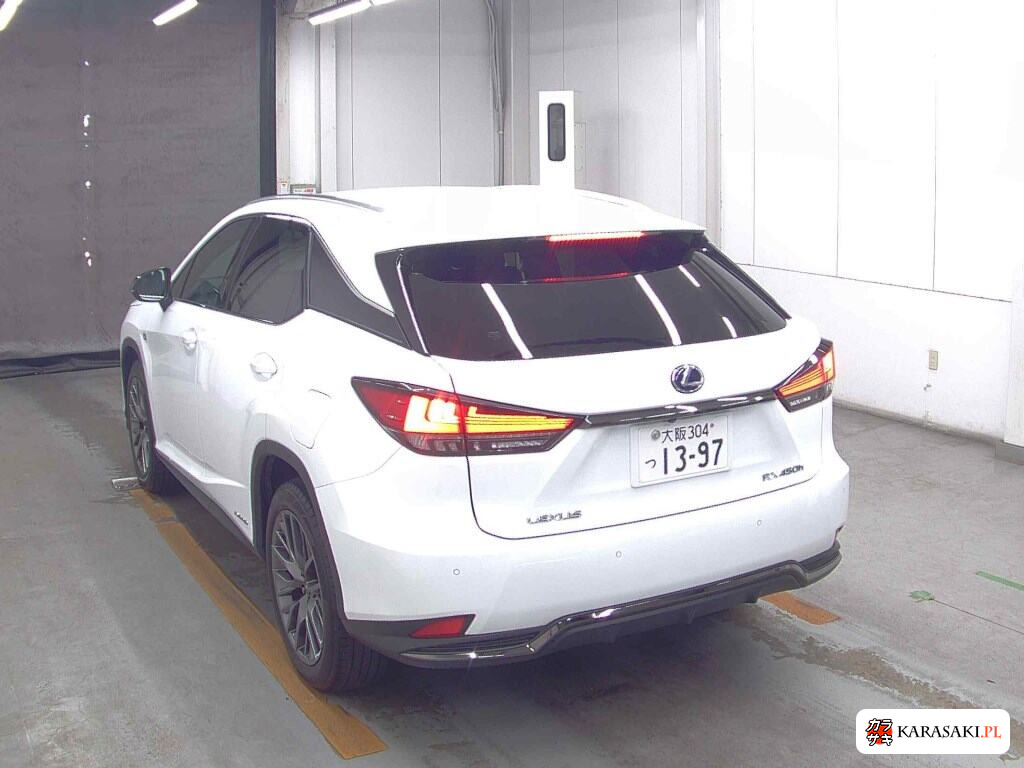 Lexus RX 2019 z aukcji japońskiej