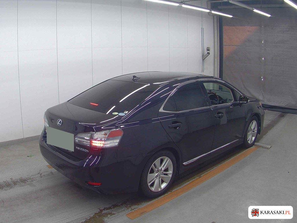 Lexus HS 2009 z aukcji japońskiej