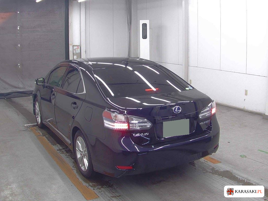 Lexus HS 2009 z aukcji japońskiej