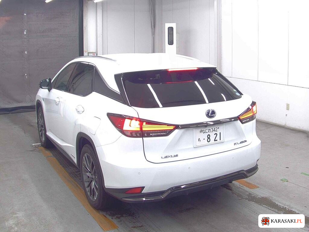 Lexus RX 2019 z aukcji japońskiej