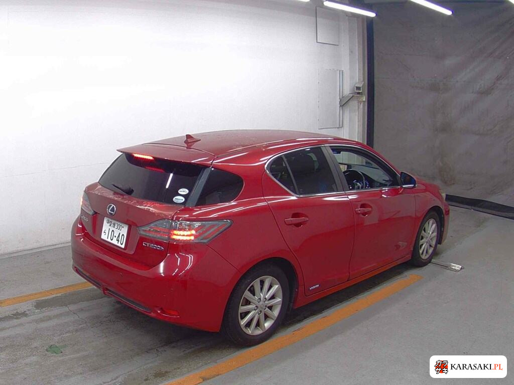 Lexus CT 2012 z aukcji japońskiej