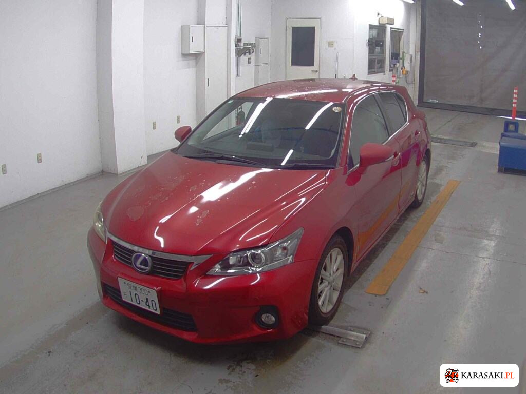 Lexus CT 2012 z aukcji japońskiej