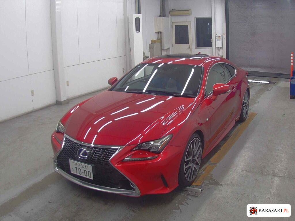 Lexus RC 2015 z aukcji japońskiej