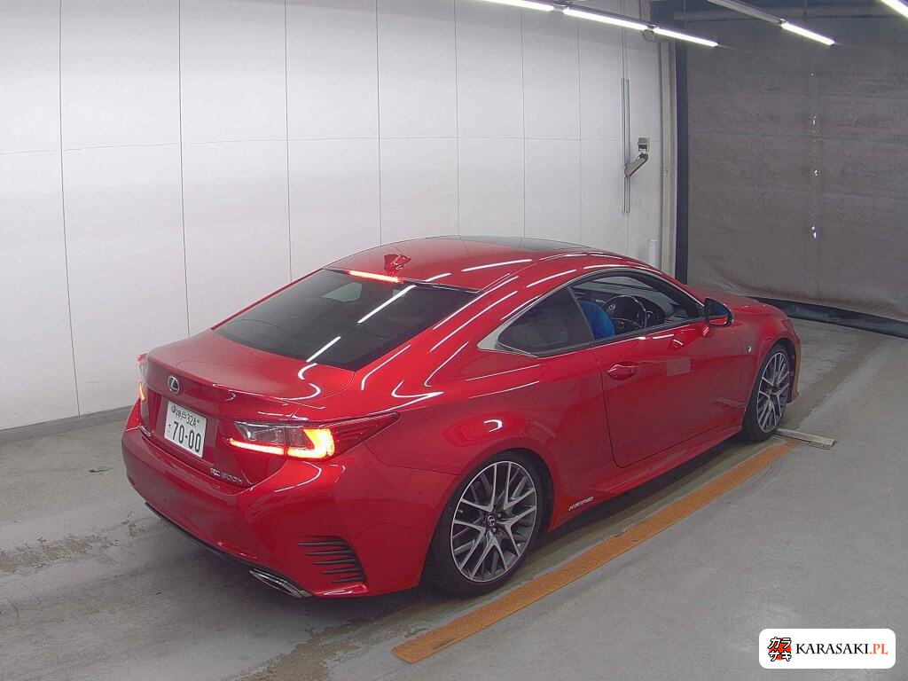 Lexus RC 2015 z aukcji japońskiej