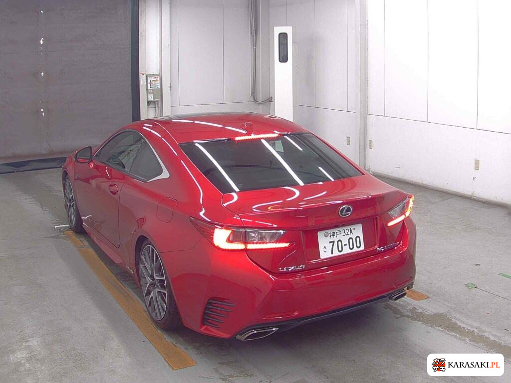 Lexus RC 2015 z aukcji japońskiej