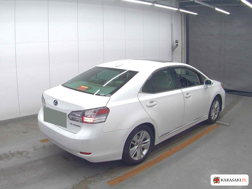 Lexus HS 2009 z aukcji japońskiej
