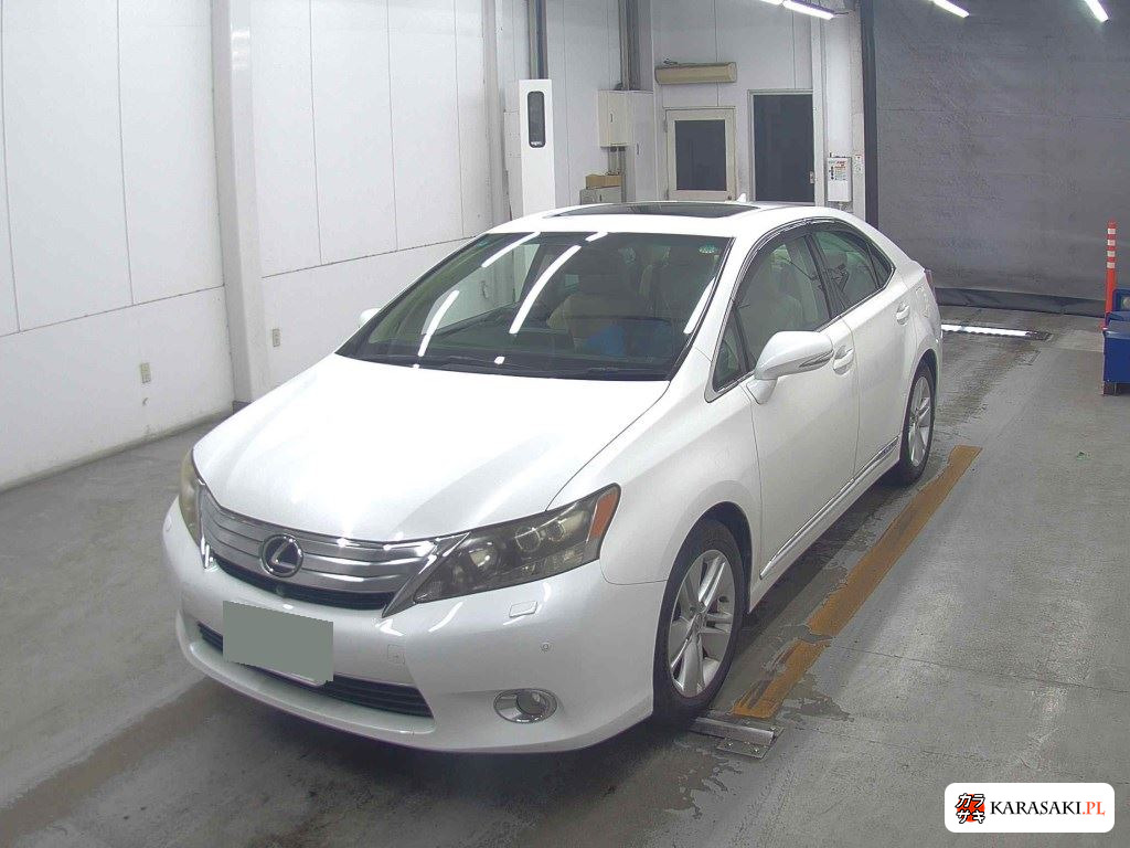 Lexus HS 2009 z aukcji japońskiej