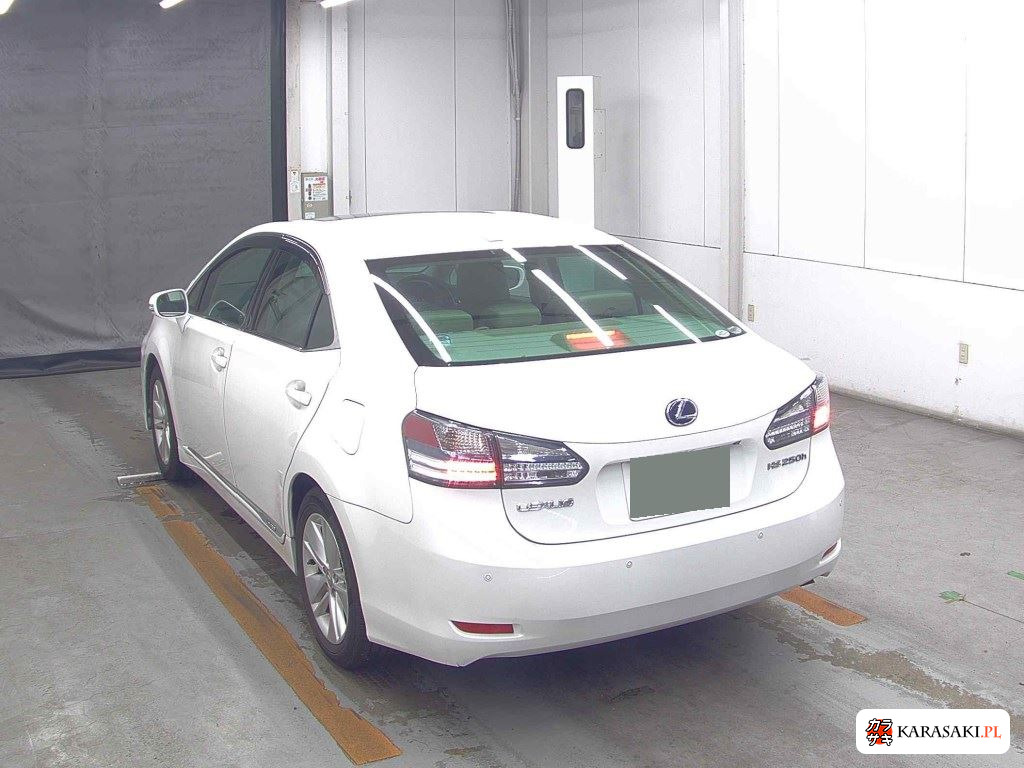 Lexus HS 2009 z aukcji japońskiej