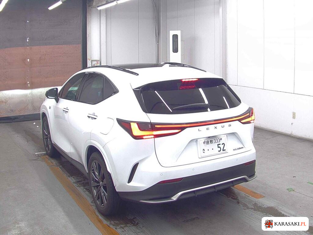 Lexus NX 2023 z aukcji japońskiej