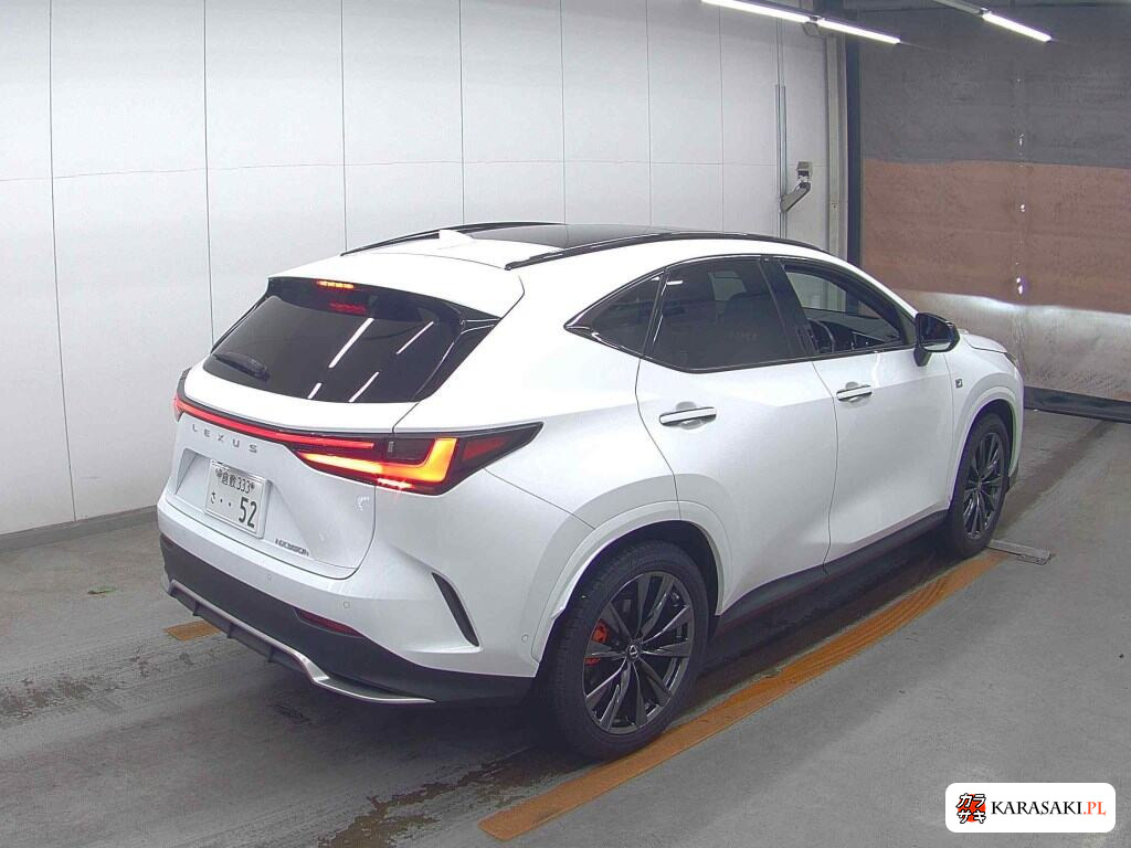 Lexus NX 2023 z aukcji japońskiej