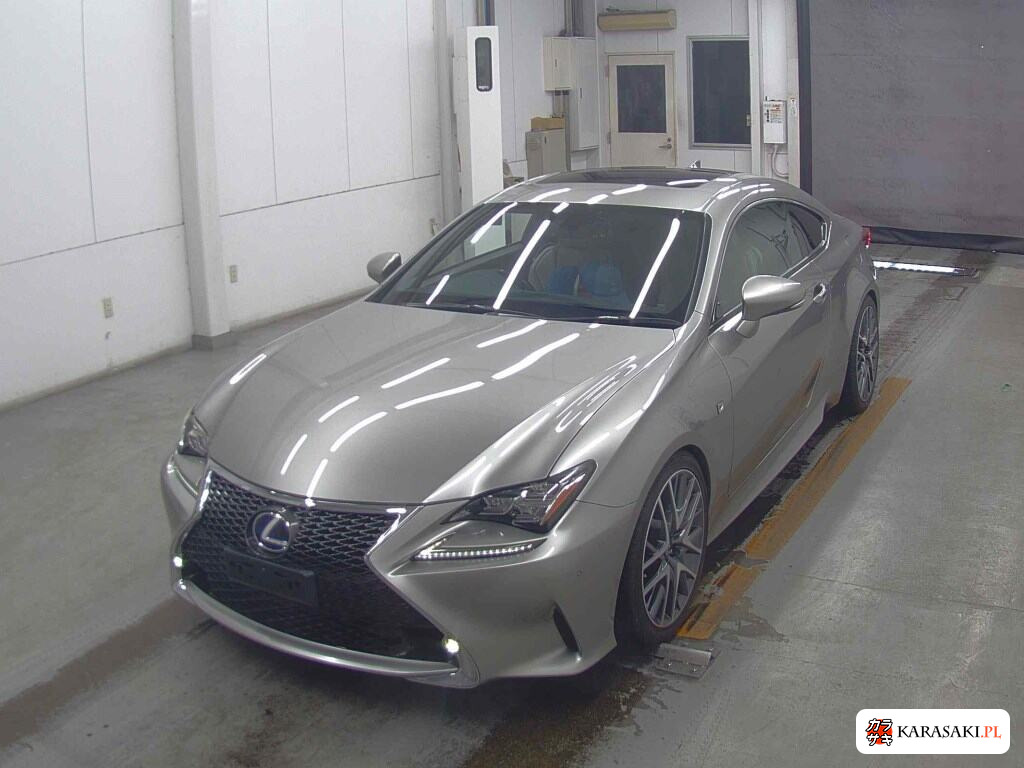 Lexus RC 2015 z aukcji japońskiej