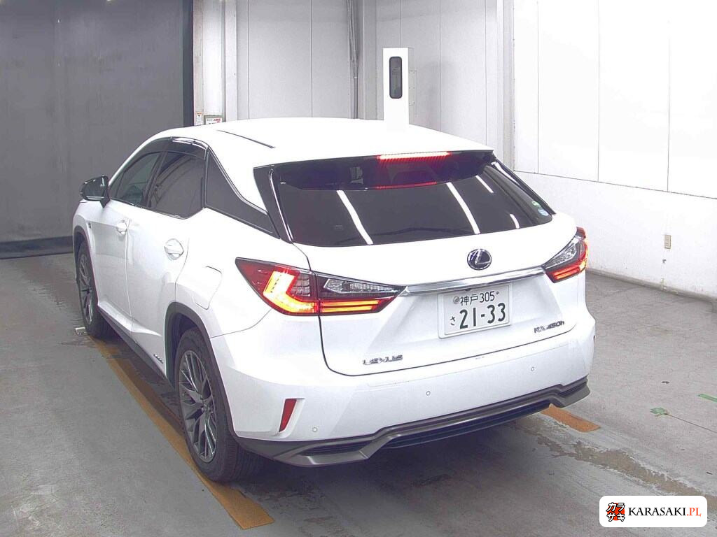 Lexus RX 2018 z aukcji japońskiej